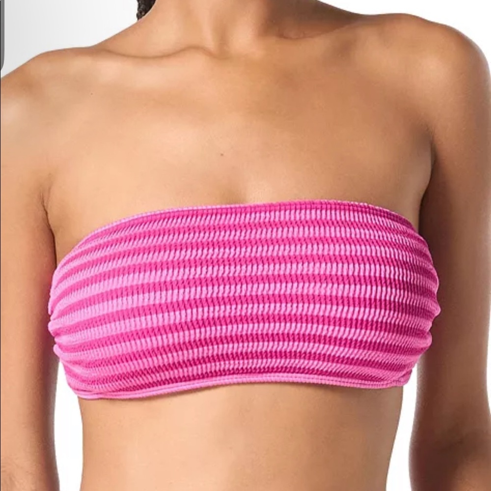 MICHAEL Michael Kors Bandeau Bikini Top